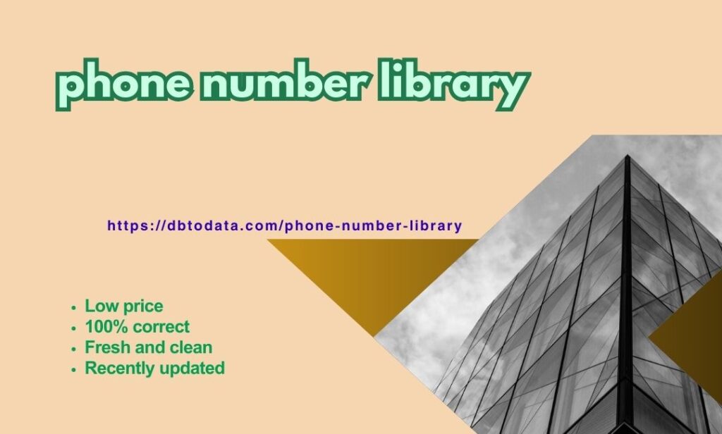 phone number library