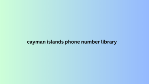 ayman islands phone number library